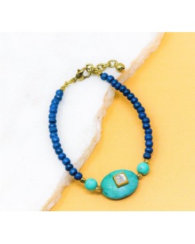 Turquoise Stretch Bracelet: Comfortable and Stylish Everyday Wear